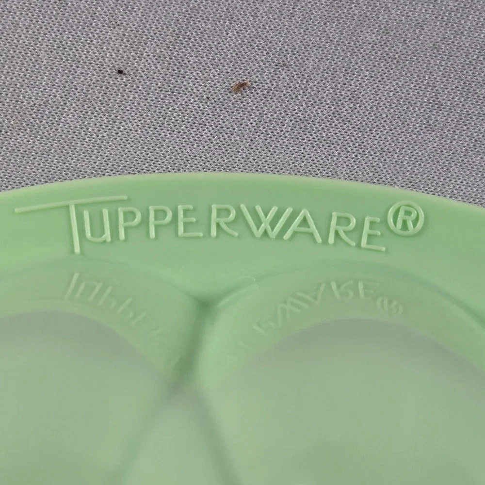 Vintage Tupperware Jello Mold Mint Green 3 Piece Set Retro Vintage Kitchen